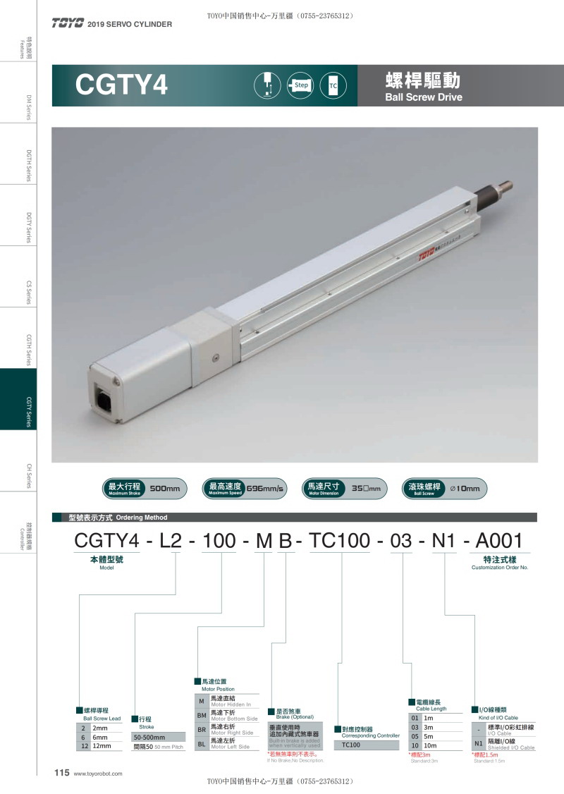 TOYO模组CGTY4